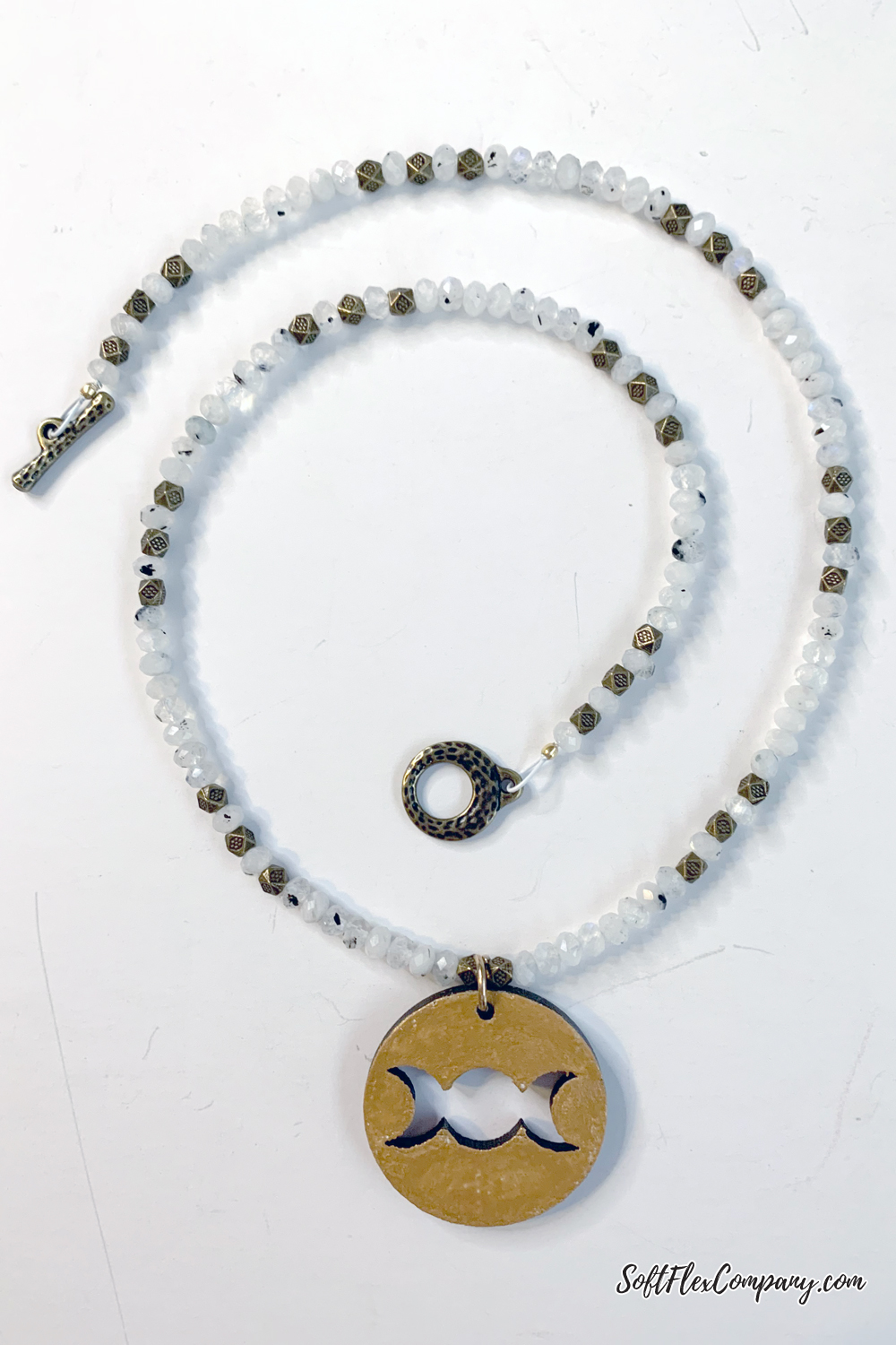 Triple Goddess Necklace by Kristen Fagan