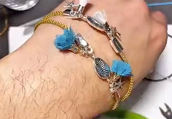 SilverSilk Beachy Bracelets by Nealay Patel