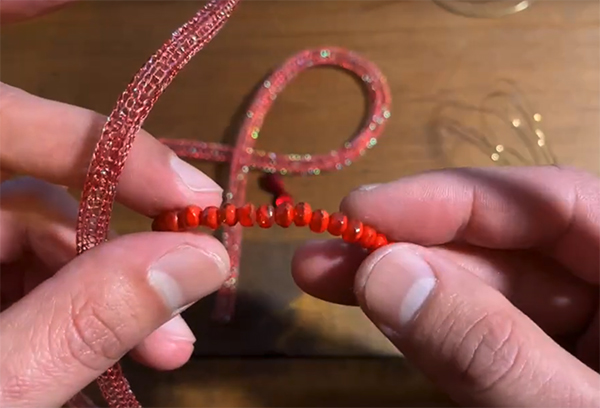 Hollow Mesh Bangles by Nealay Patel