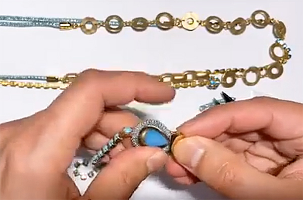 Rhinestone Hack and Mix n' Match SilverSilk Pearlesque Chain by Nealay Patel