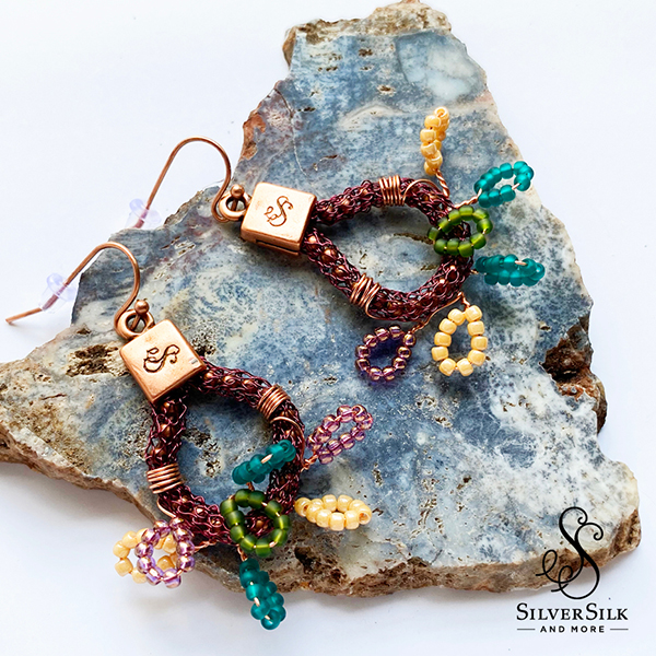 Seed Bead Earrings by Nealay Patel