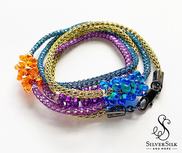 SilverSilk Color Connections Bracelet by Nealay Patel