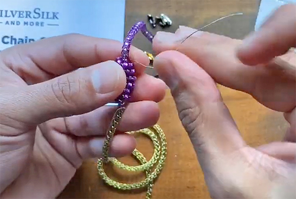 SilverSilk Color Connections Bracelet by Nealay Patel