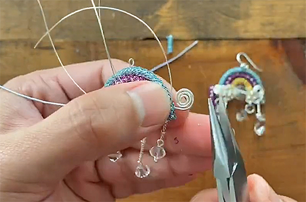 SilverSilk Rainbow Earrings by Nealay Patel
