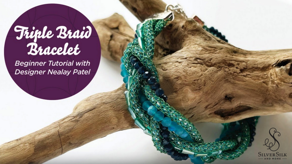 Triple Braid Bracelet by Nealay Patel Triple Braid Bracelet by Nealay Patel