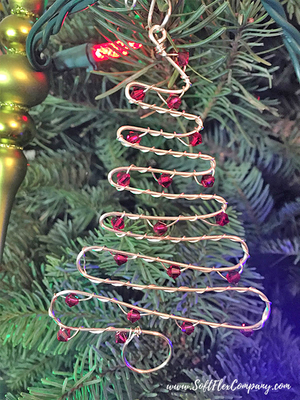 Red Christmas Tree Ornament On Tree