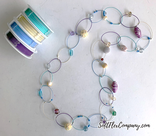 2020 Spring/Summer Pantone Colors Bead Soup Necklace by Kristen Fagan