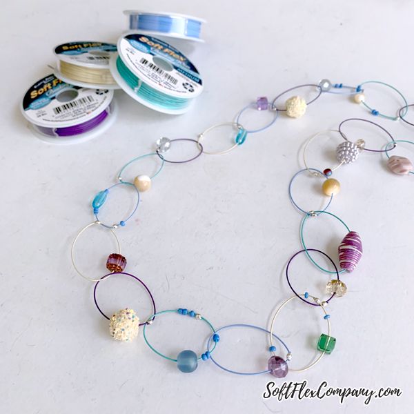 2020 Spring/Summer Pantone Colors Bead Soup Necklace by Kristen Fagan