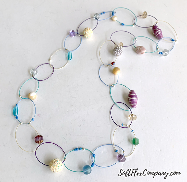 2020 Spring/Summer Pantone Colors Bead Soup Necklace by Kristen Fagan