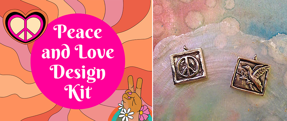 Peace and Love Design Kit & Pendant
