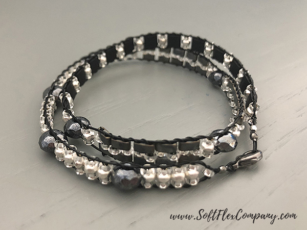 Make a Multi Strand Bracelet & Earrings using a Bead Mix with Cones - Soft  Flex Company