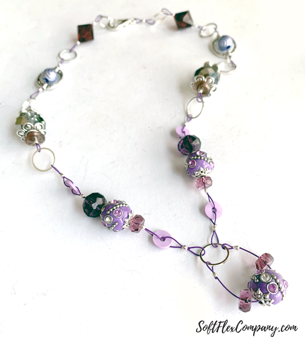 Beaded Chain Necklace by Kristen Fagan