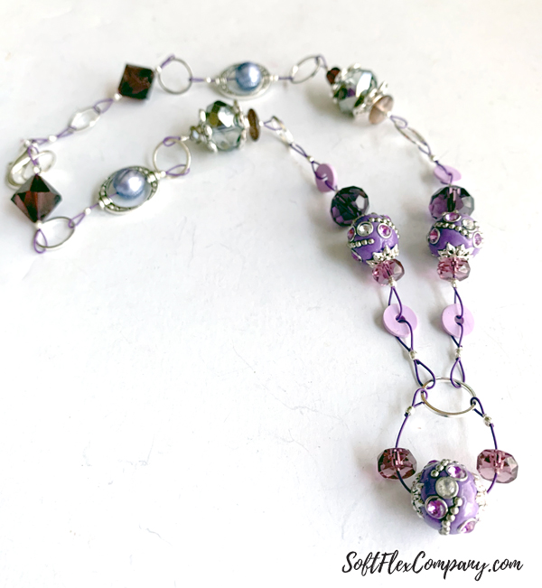 Beaded Chain Necklace by Kristen Fagan