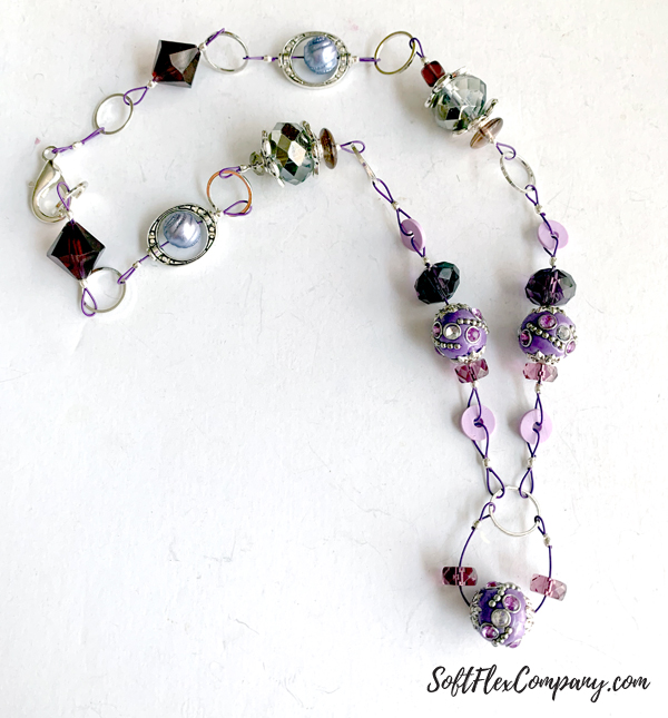 Beaded Chain Necklace by Kristen Fagan