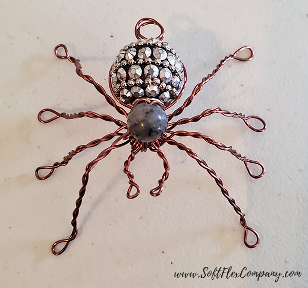 Soft Flex Craft Wire Spiders by Rosanna Brafford