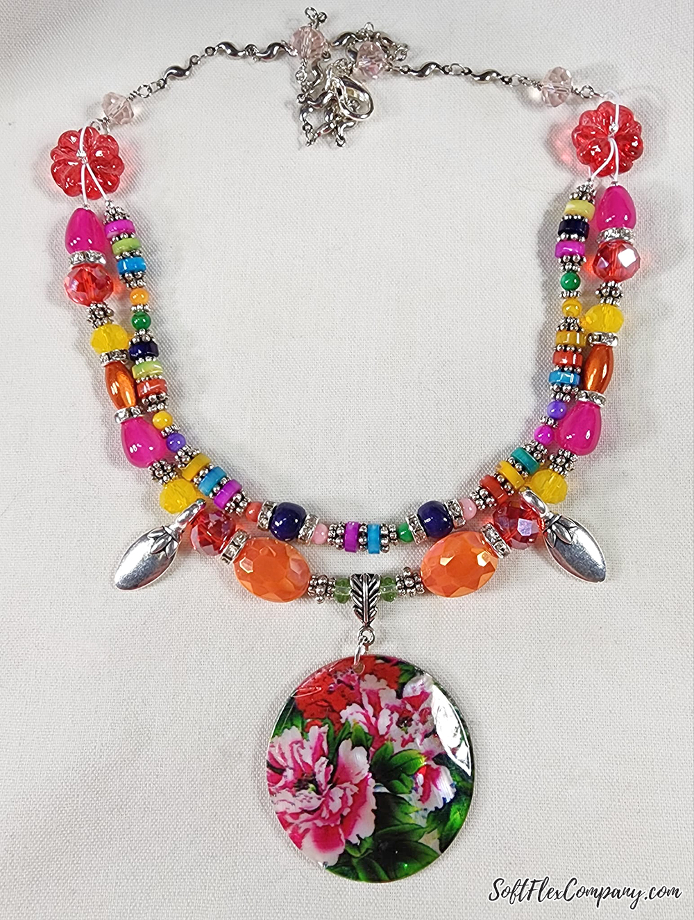 Exotic Blooms Jewelry Design by Rosanna Brafford