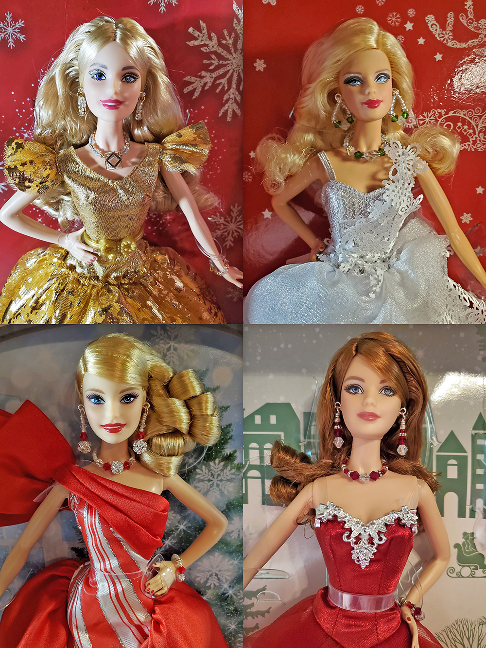 Barbie Holiday Jewelry by Rosanna Brafford