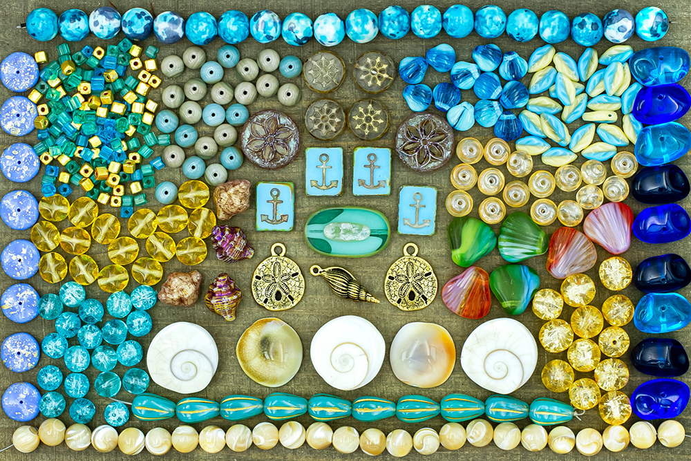 Sam's Bead Box "Sand & Sea" July 2022