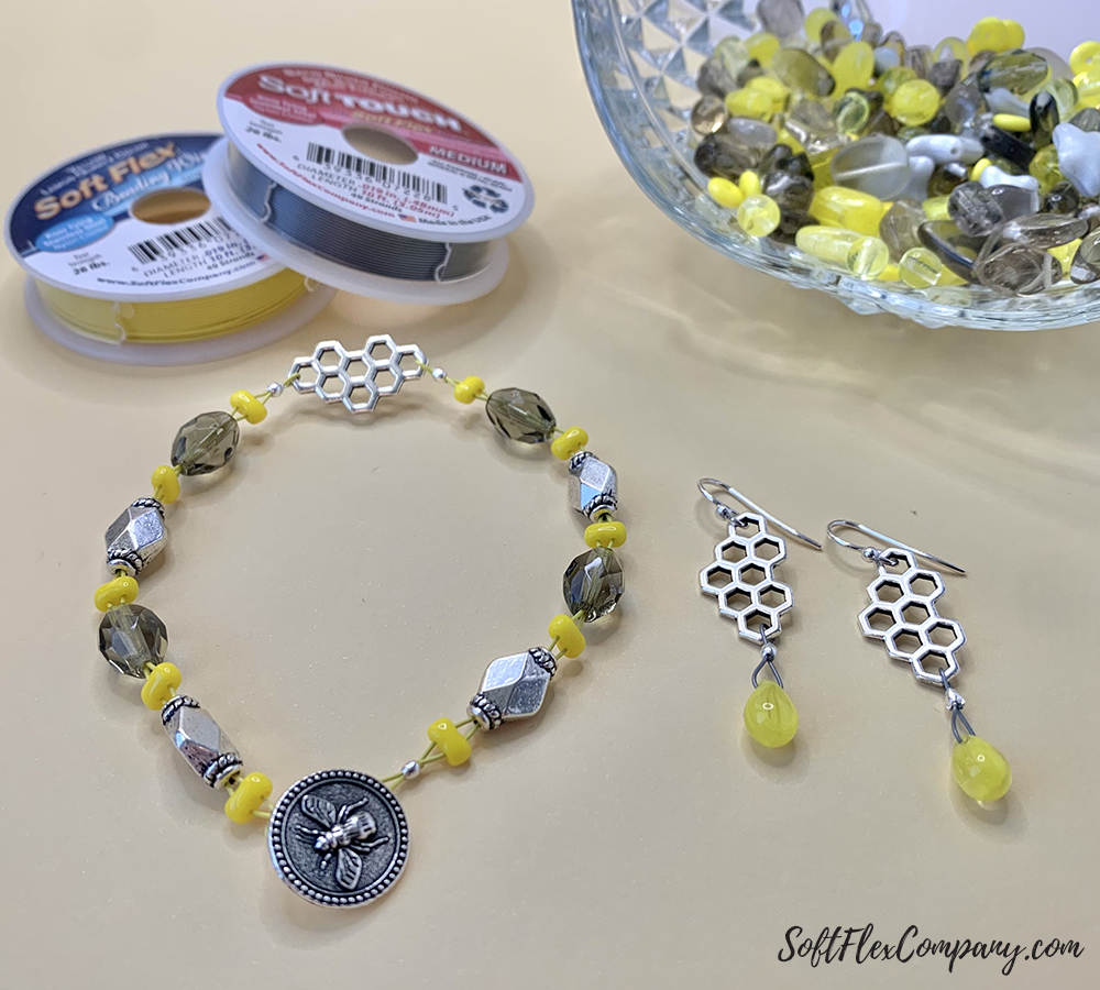 2021 Pantone Bee Jewelry by Sara Oehler