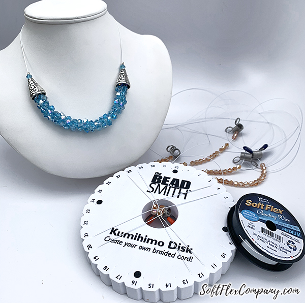 Matching Cord and Beads in Kumihimo Braiding - Kumihimo Disk & Plate