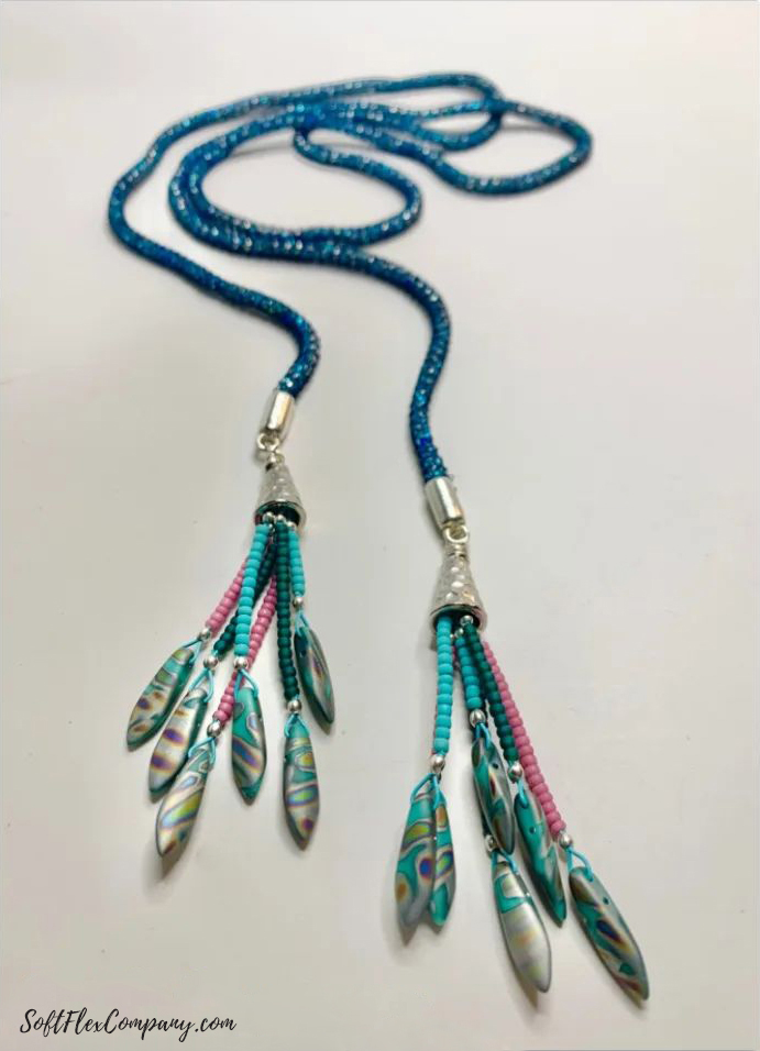 Beading Party Necklace by Sara Oehler