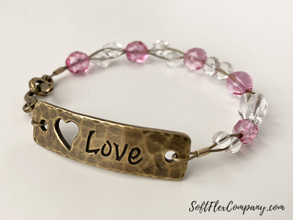 Bead Mine Love Bracelet by Sara Oehler