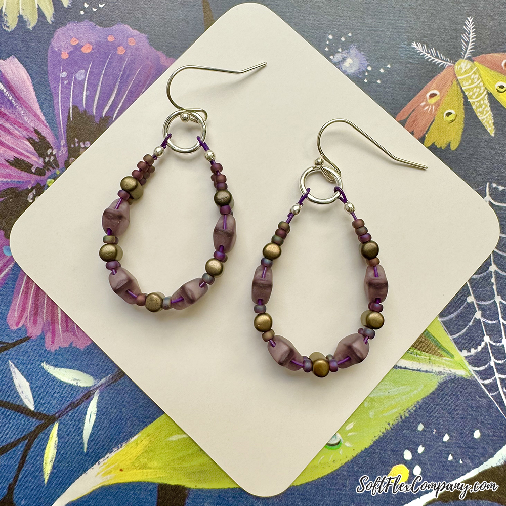 Beads To Live By Earrings by Sara Oehler