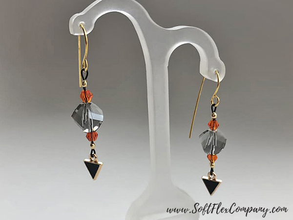 Black Magic Earrings by Sara Oehler