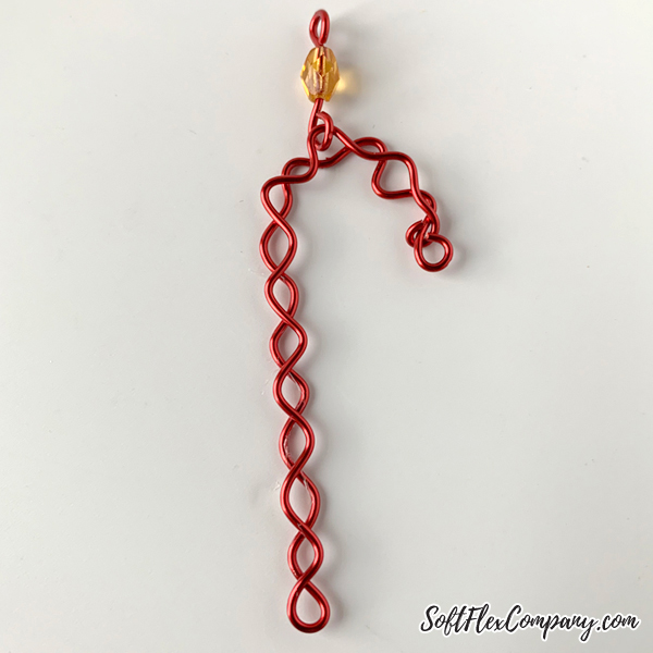 Candy Cane Ornament by Sara Oehler