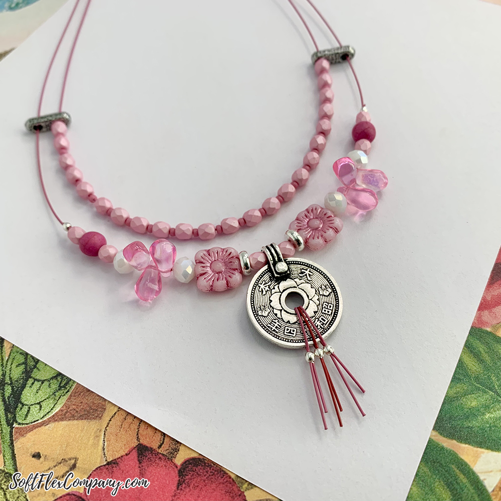 Cherry Blossom Necklace by Sara Oehler
