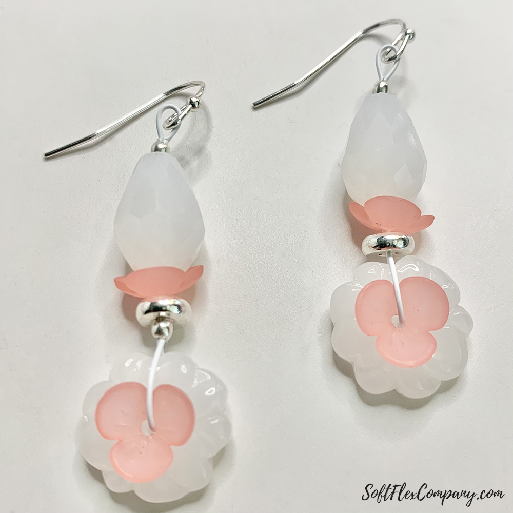 Cherry Blossom Earrings by Sara Oehler