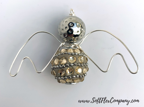 Christmas Angel Pendant or Ornament by Sara Oehler