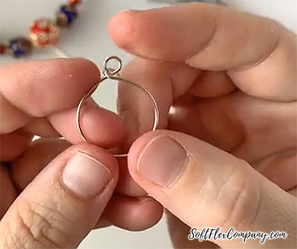 Soft Flex Craft Wire Hoop Earrings by Sara Oehler