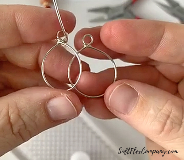 Soft Flex Craft Wire Hoop Earrings by Sara Oehler