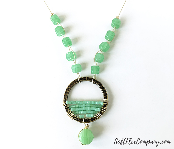 Soft Flex Craft Wire Necklace by Sara Oehler