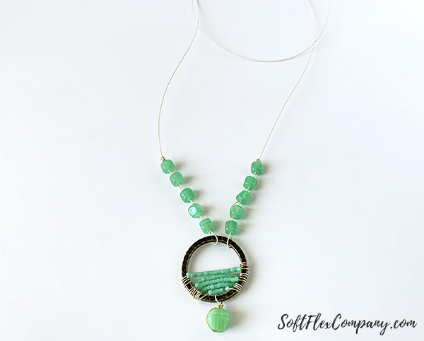 Soft Flex Craft Wire Necklace by Sara Oehler