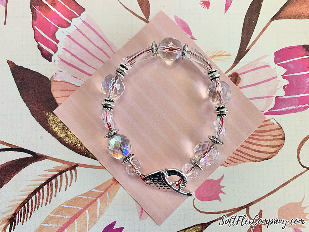 Vintage Crystal Bead Bracelet by Sara Oehler