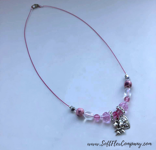 Cupid's Kiss Bead Necklace by Sara Oehler