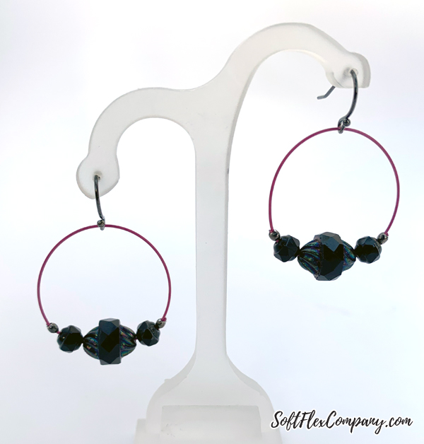 Dark Heart Earrings by Sara Oehler