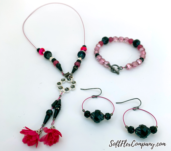 Dark Heart Jewelry Set by Sara Oehler