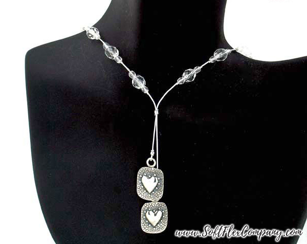 Double Heart Necklace by Sara Oehler