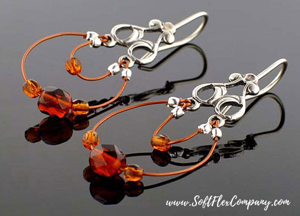 Double Strand Earrings by Sara Oehler