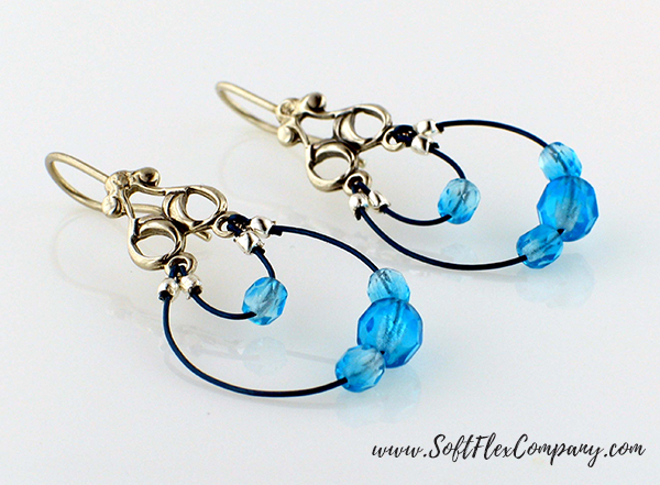 Double Strand Earrings by Sara Oehler