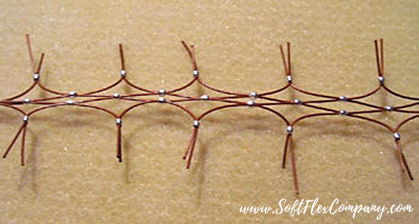 Faux Barb Wire Bracelet by Sara Oehler