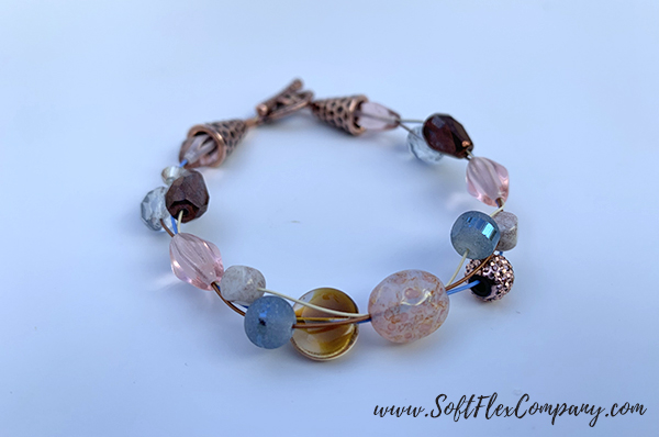 Golden Gate Fall Bracelet by Sara Oehler