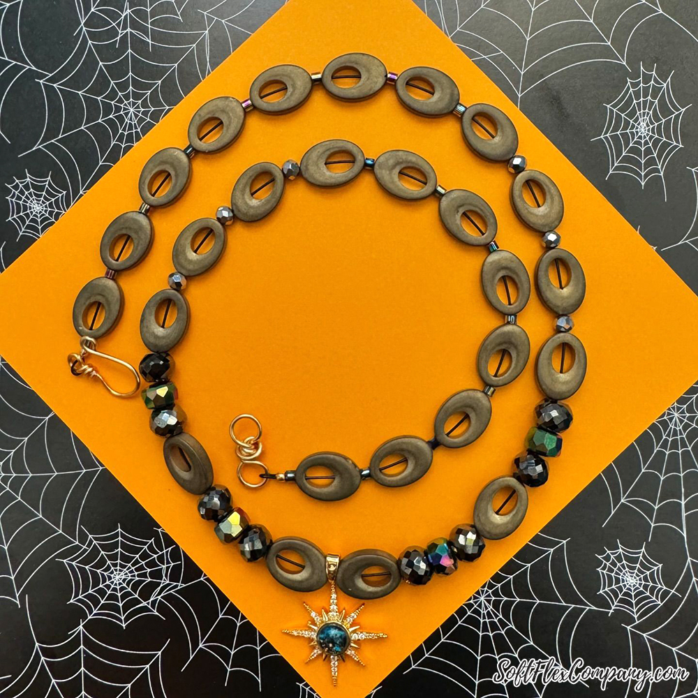 Gone Batty Starlight Witch Necklace by Sara Oehler