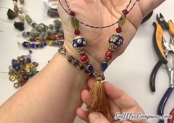 Great Bead Extravaganza Necklace by Sara Oehler