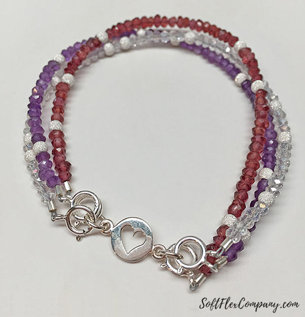Holiday Heart Bracelet by Sara Oehler