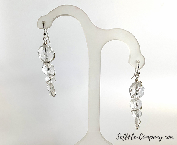 Beaded Icicle Earrings by Sara Oehler