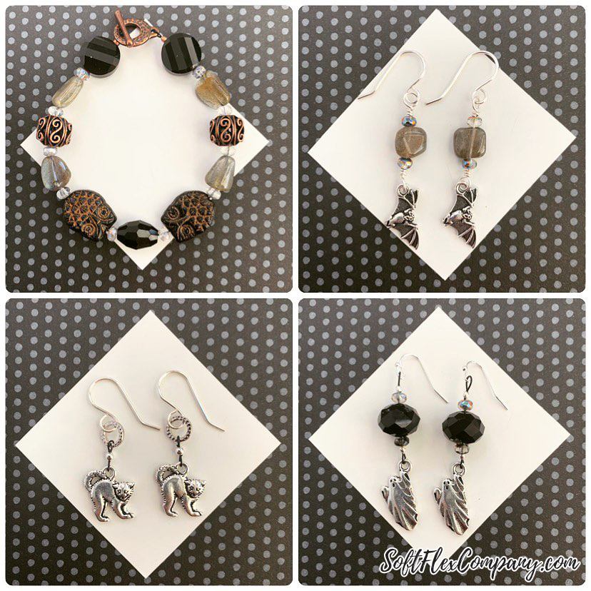 Instagram Reels Halloween Earrings by Sara Oehler